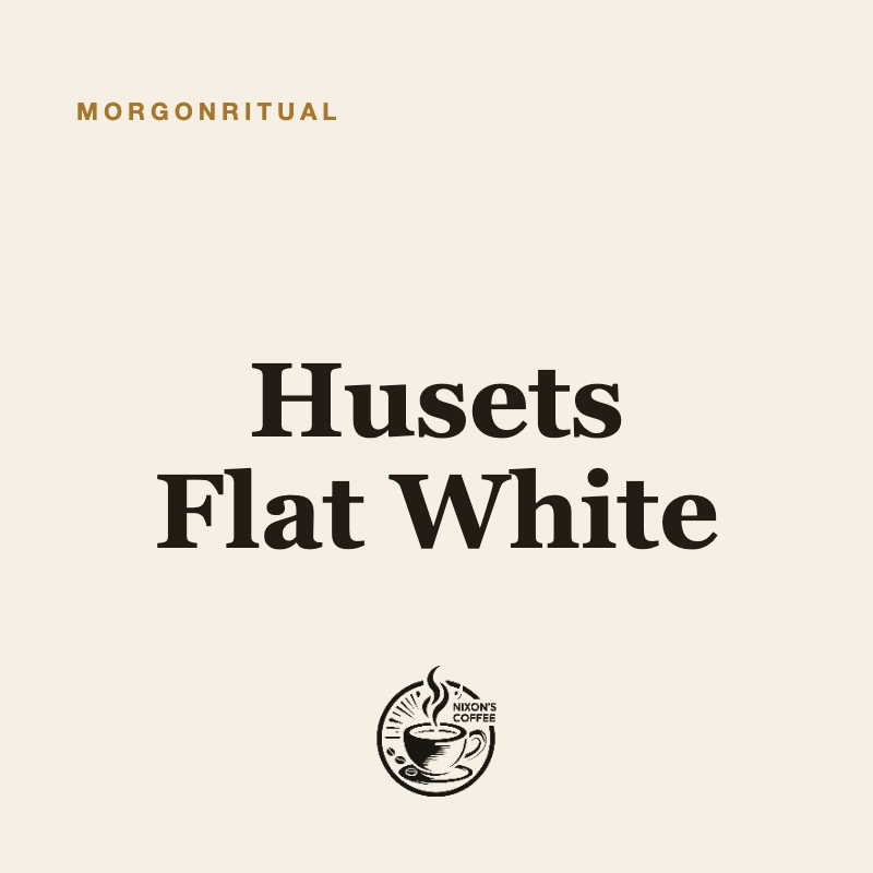Instagram: Husets flat white